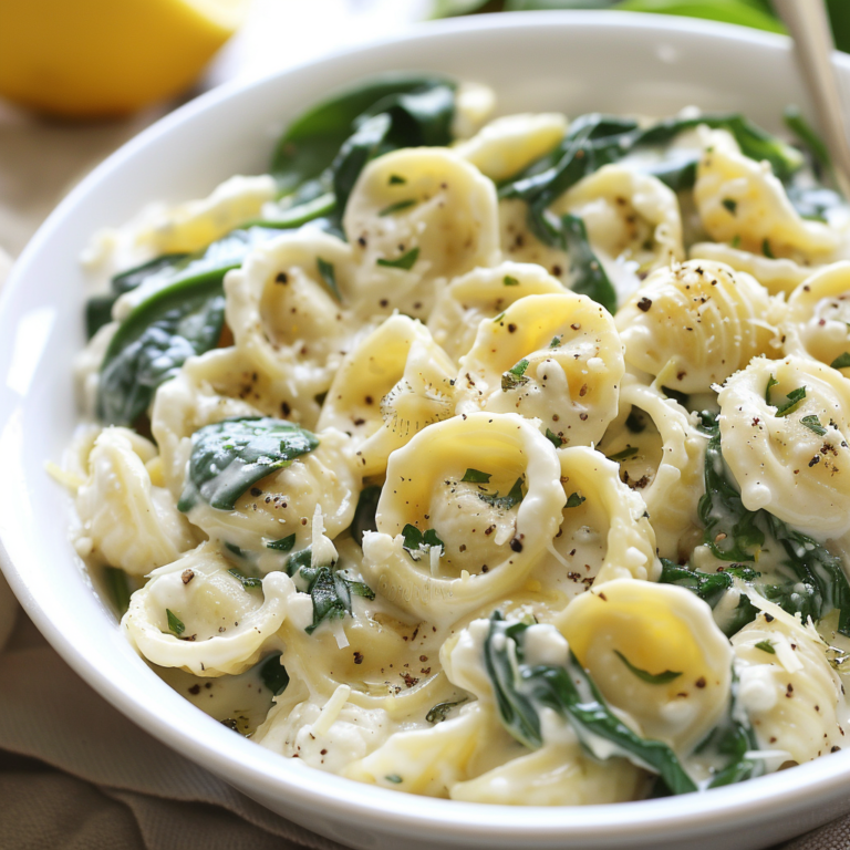 Lemon Ricotta Pasta with Spinach – delicious-recipes